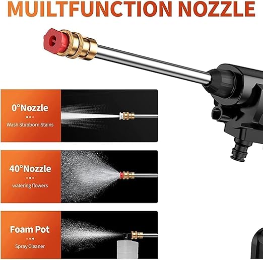 Unleash the Power of Cordless Clean! | 48V Portable Pressure Washer